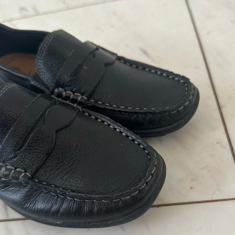 Flag LTD Boys Turbo Leather Penny Driver Loafers